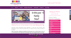 Desktop Screenshot of cherishedcherubs.com.au